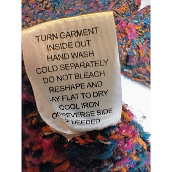 Chelsea & Theodore Women's Multicolored‎ Sweater, Size L - Picture 5 of 5